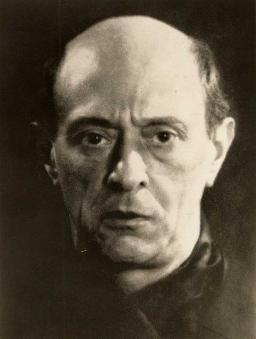 Portraitfoto von Arnold Schönberg