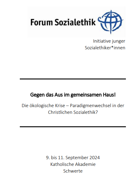 Forum Sozialethik 2024