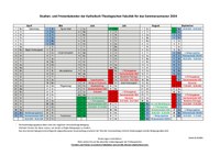 Studien- und Fristenkalender Sommersemester 2024